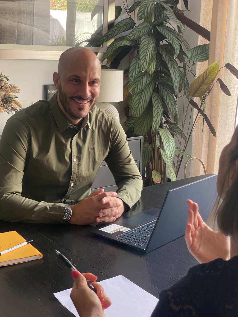 Ronan Abillard en rendez-vous conseil avec une cliente