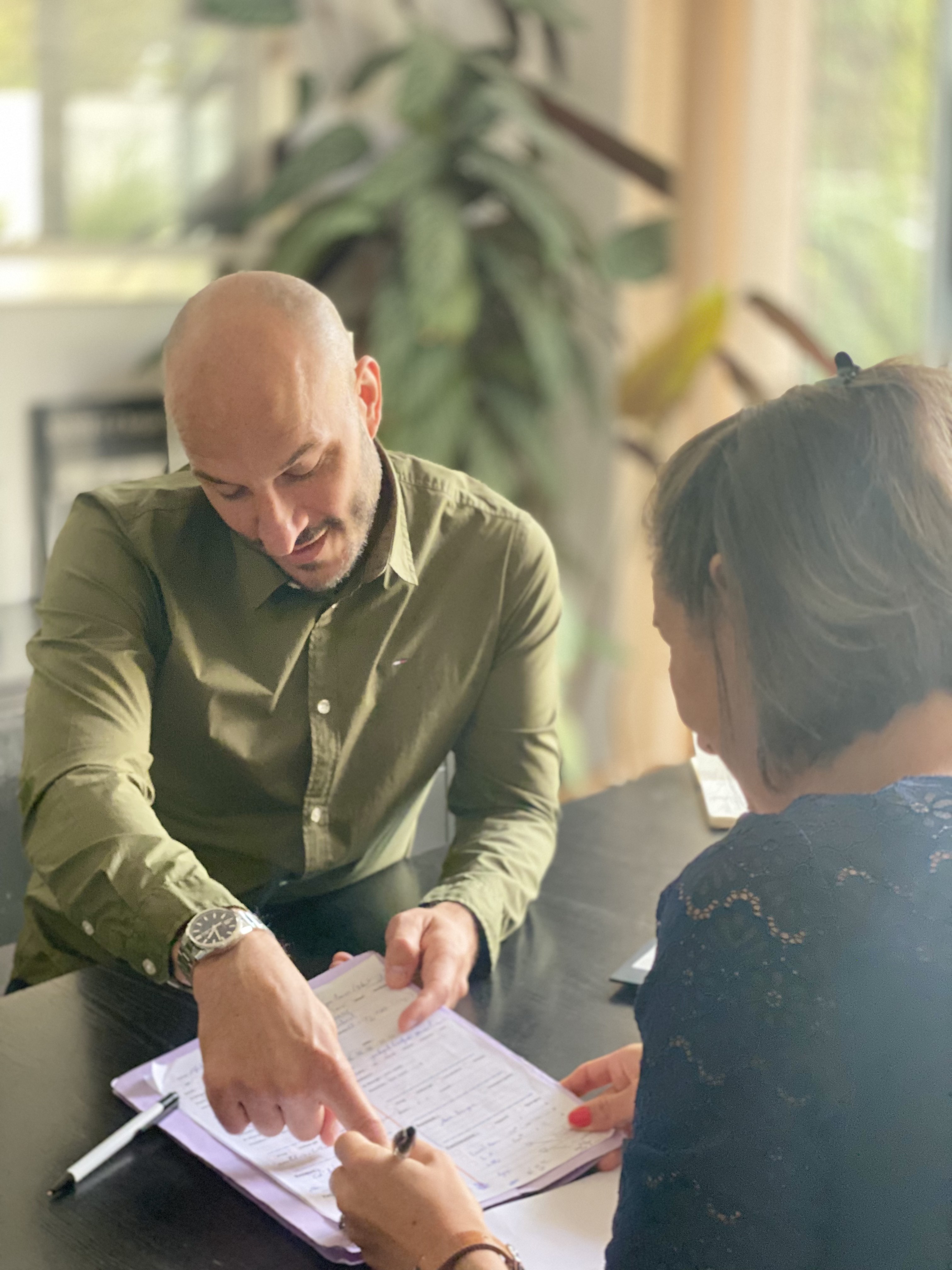 Ronan Abillard en rendez-vous avec ses clients